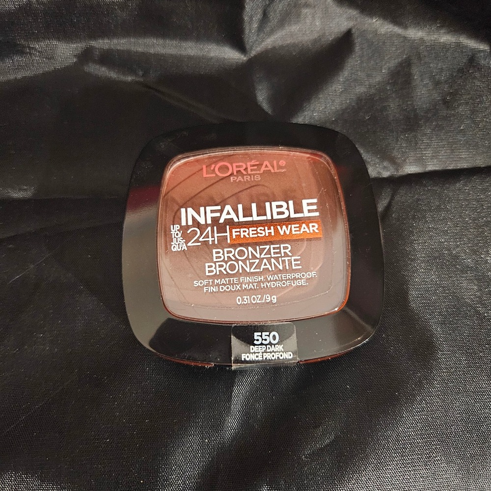 L'Oreal Paris Infallible 24H Fresh Wear Bronzer -‎ 550 Deep Dark